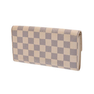 Louis Vuitton Portefeuille Azur Sarah Wallet White